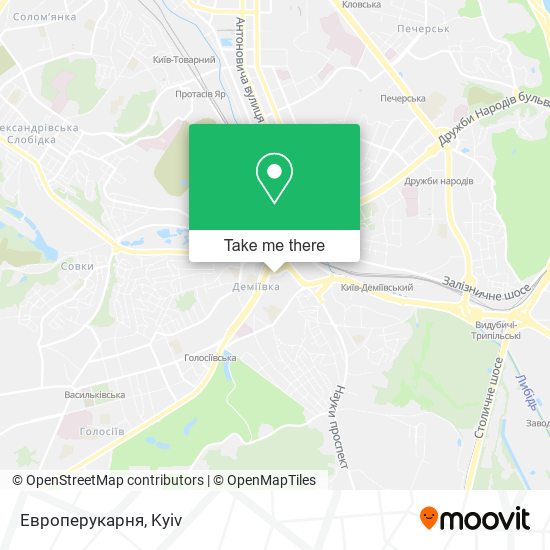 Европерукарня map