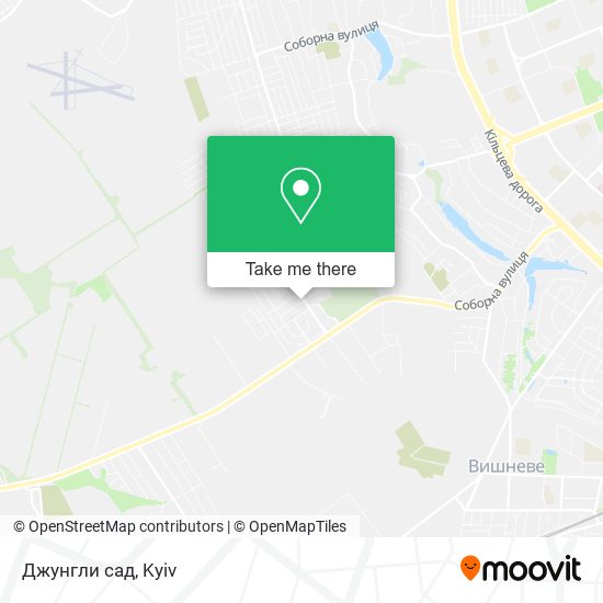 Карта Джунгли сад