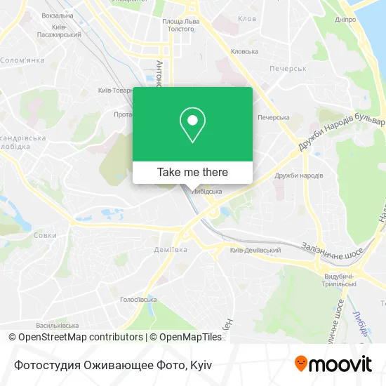 Фотостудия Оживающее Фото map