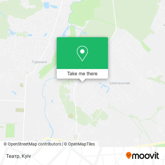 Карта Театр