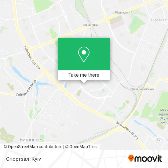 Карта Спортзал
