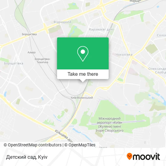 Карта Детский сад