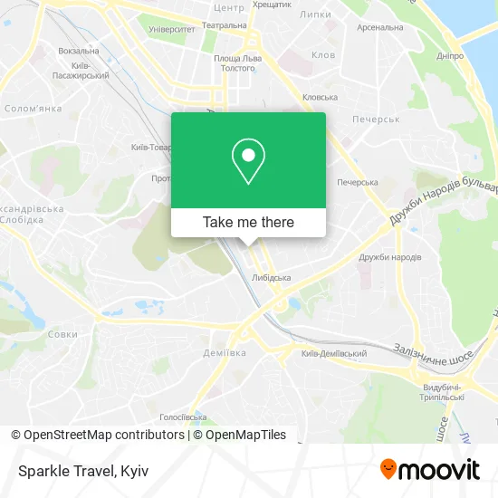Карта Sparkle Travel