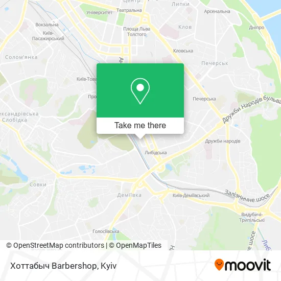 Карта Хоттабыч Barbershop