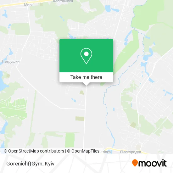 Карта Gorenich{}Gym