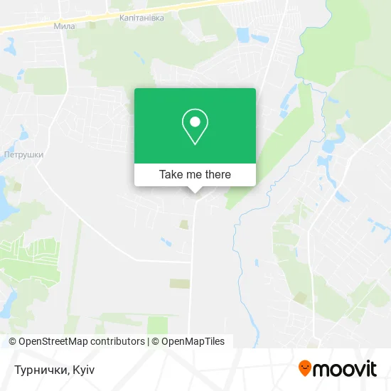 Карта Турнички