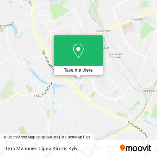 Гута Миронич Сірий Кіготь map