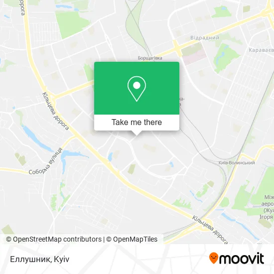 Еллушник map