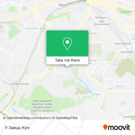 Карта У Зайца