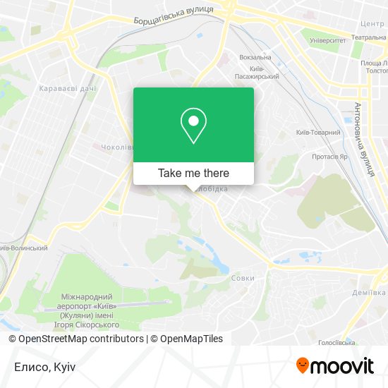 Карта Елисо