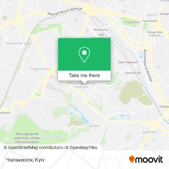 Карта Чалакиоск