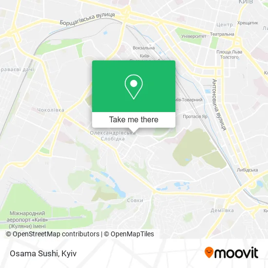 Карта Osama Sushi