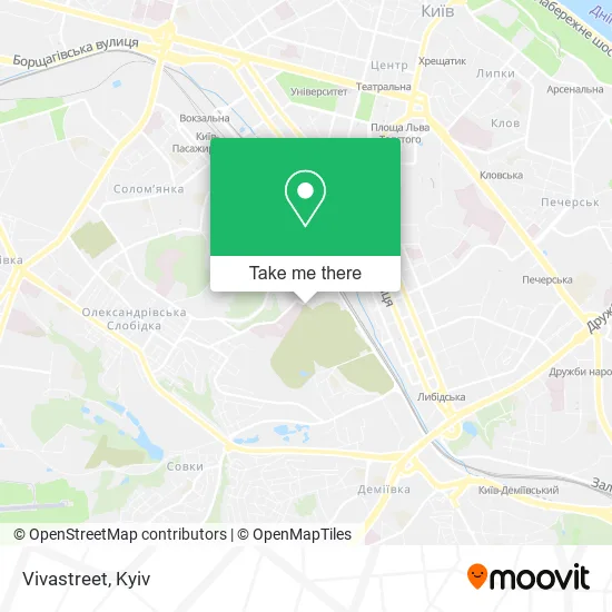 Карта Vivastreet