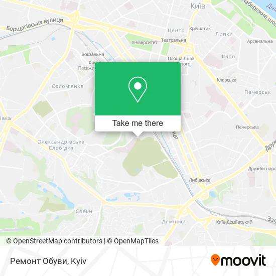 Ремонт Обуви map