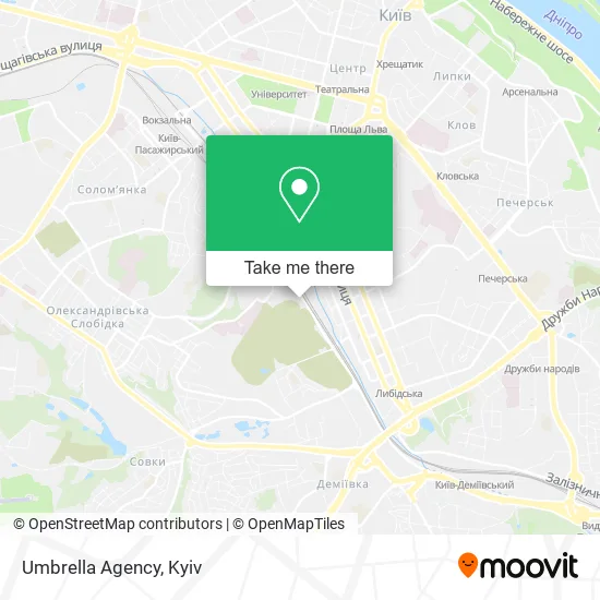 Карта Umbrella Agency