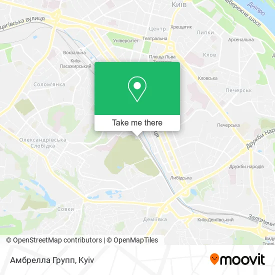 Карта Амбрелла Групп