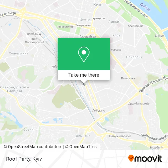 Карта Roof Party