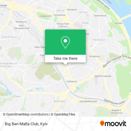 Карта Big Ben Mafia Club