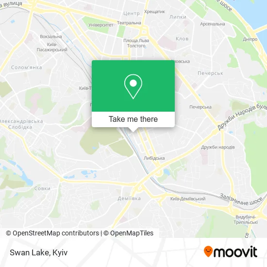 Карта Swan Lake