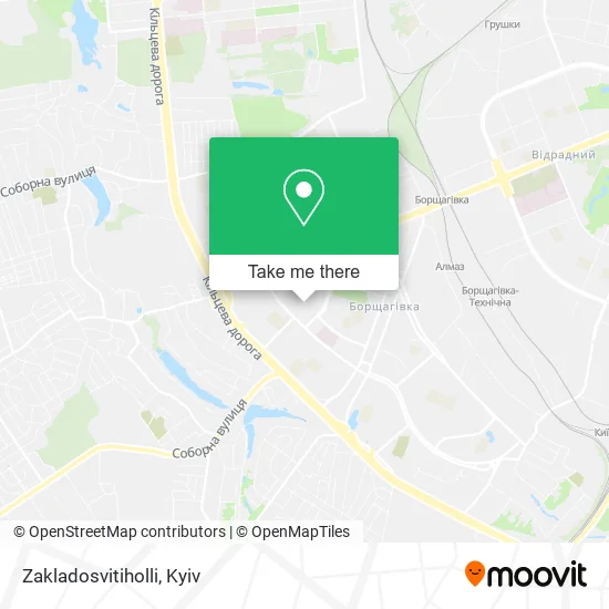 Карта Zakladosvitiholli
