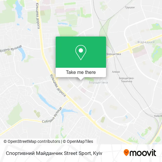 Карта Спортивний Майданчик Street Sport