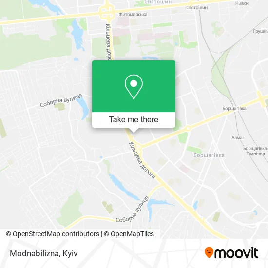 Карта Modnabilizna