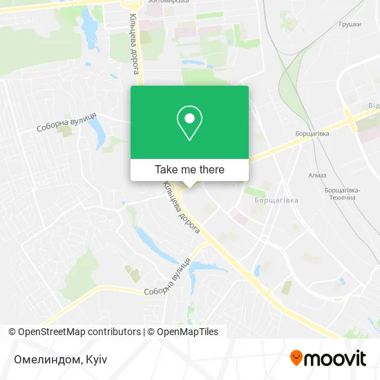 Омелиндом map