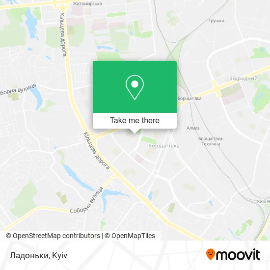 Карта Ладоньки