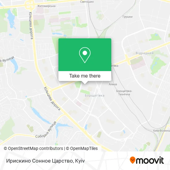 Карта Ирискино Сонное Царство