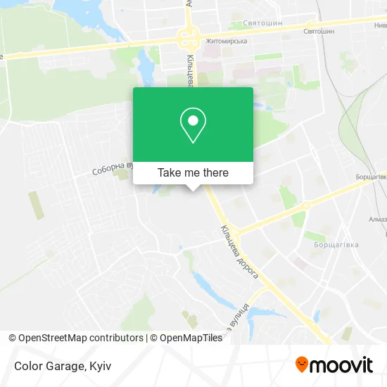 Карта Color Garage