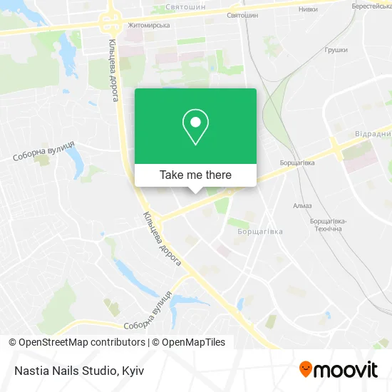 Nastia Nails Studio map