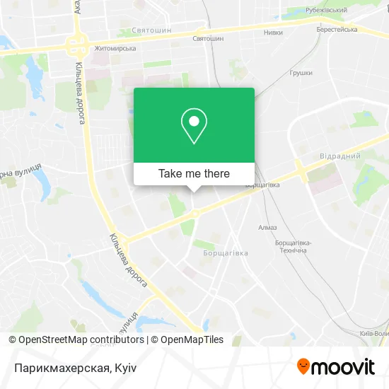 Парикмахерская map