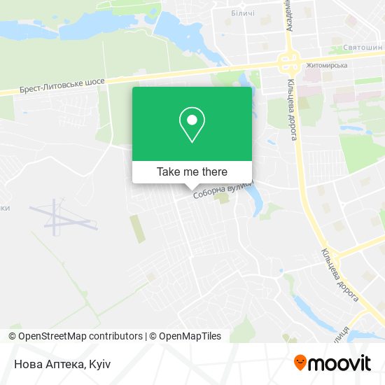 Нова Аптека map