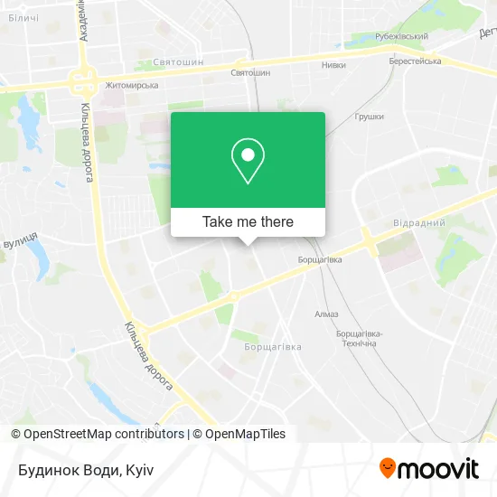 Карта Будинок Води
