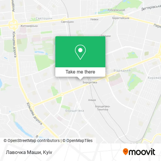 Карта Лавочка Маши