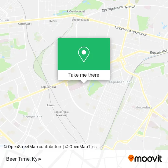 Beer Time map