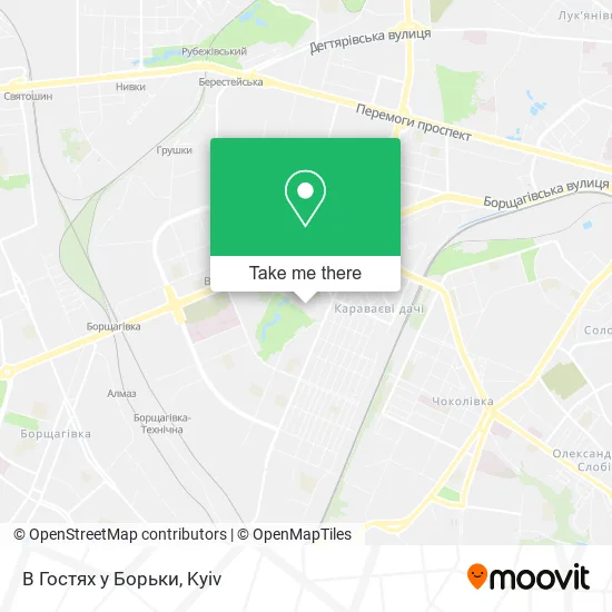 Карта В Гостях у Борьки