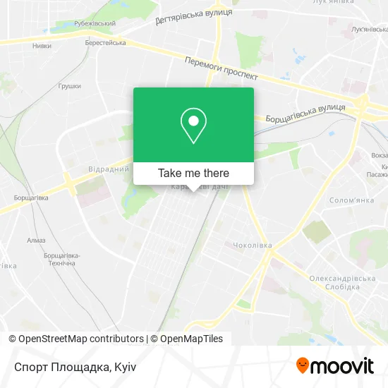 Карта Спорт Площадка