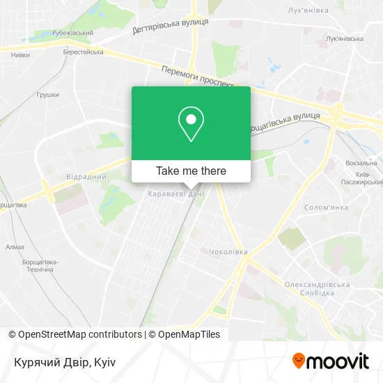 Курячий Двір map