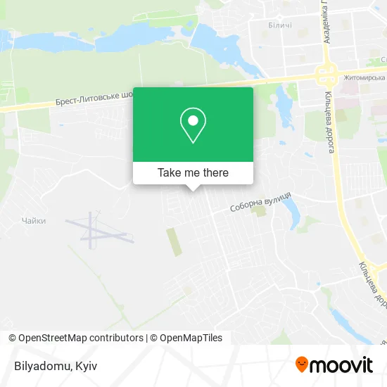 Карта Bilyadomu