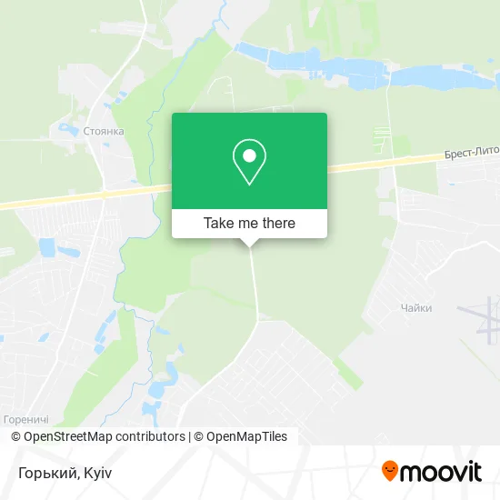 Карта Горький
