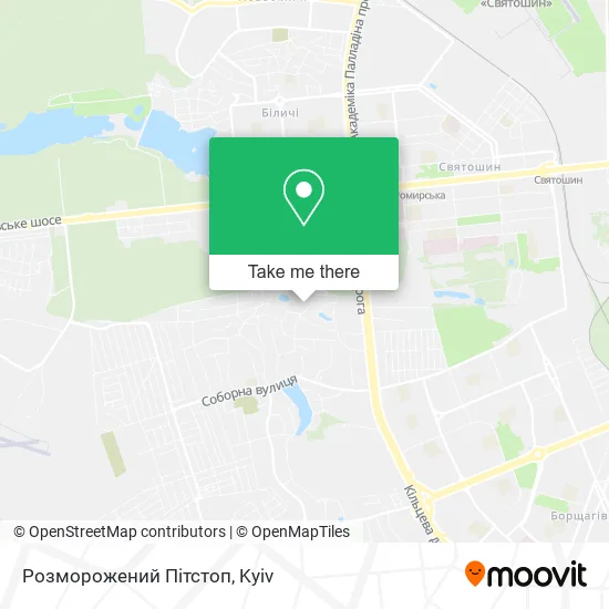 Карта Розморожений Пітстоп