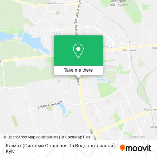 Клімат (Системи Опалення Та Водопостачання) map