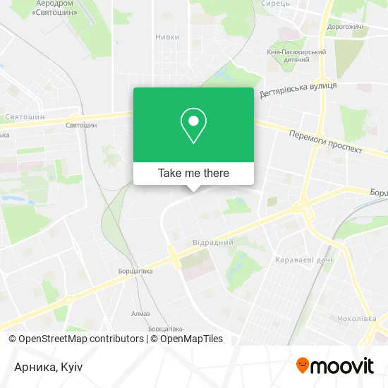 Карта Арника