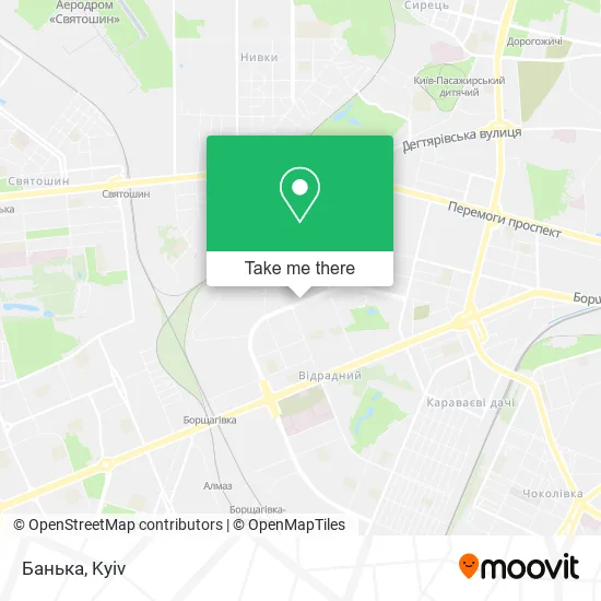 Карта Банька