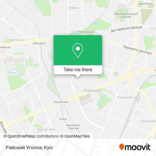 Райский Уголок map