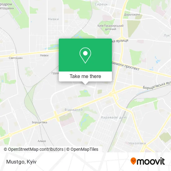 Карта Mustgo