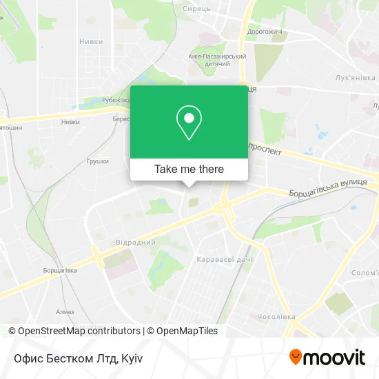 Карта Офис Бестком Лтд