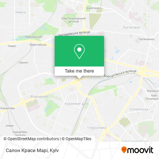 Карта Салон Краси Марі