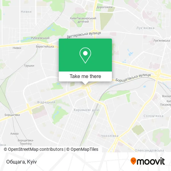 Карта Общага